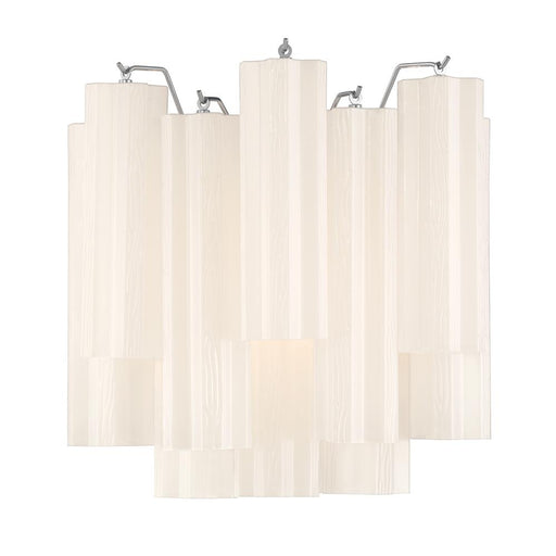 Addis 2 Light Polished Chrome Sconce | ADD-303-CH-WH