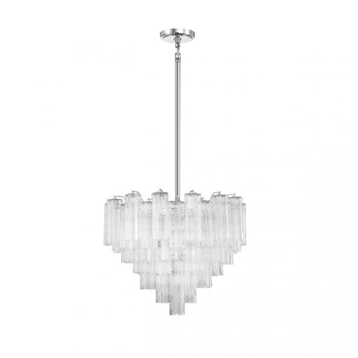 Crystorama Addis 12 Light Polished Chrome Chandelier