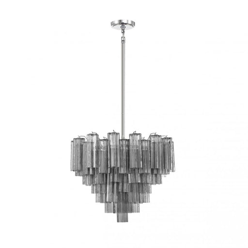 Crystorama Addis 12 Light Polished Chrome Chandelier