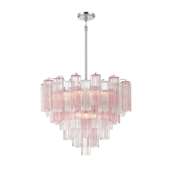 Addis 12 Light Polished Chrome Chandelier | ADD-312-CH-SP