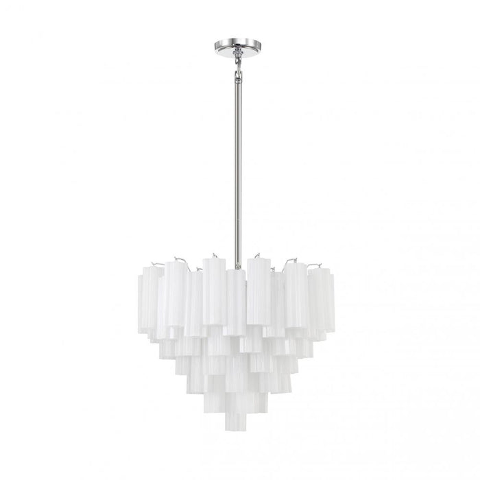 Crystorama Addis 12 Light Polished Chrome Chandelier