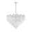Addis 16 Light Polished Chrome Chandelier | ADD-316-CH-CL