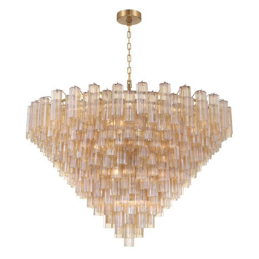 Addis 62'' Aged Brass Chandelier | ADD-329-AG-AM