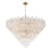 Addis 62'' Aged Brass Chandelier | ADD-329-AG-CL
