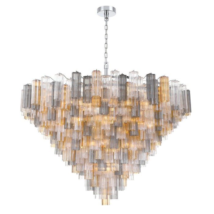 Addis 62'' Polished Chrome Chandelier | ADD-329-CH-AU