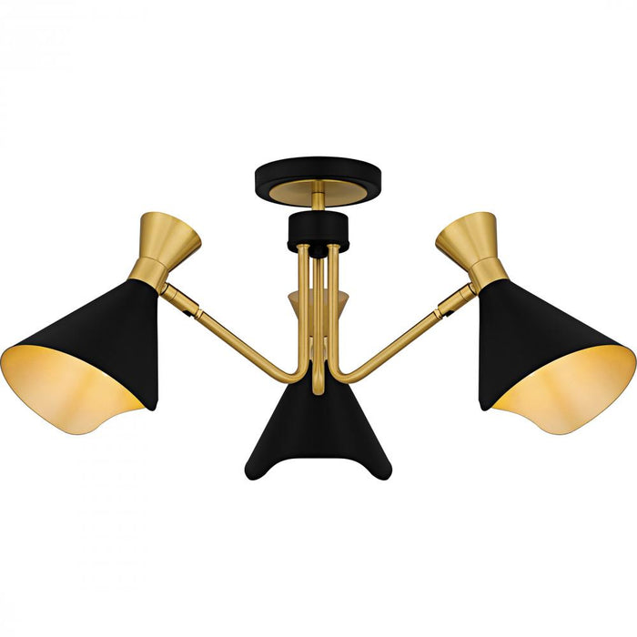 Arden Semi-flush Mount | ADN1726MBK