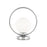 Dainolite 1 Light Halogen Table Lamp PC w/ White Glass
