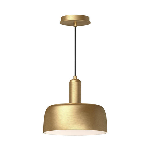 Alora Adriano 10-in Brushed Gold 1 Light Pendant