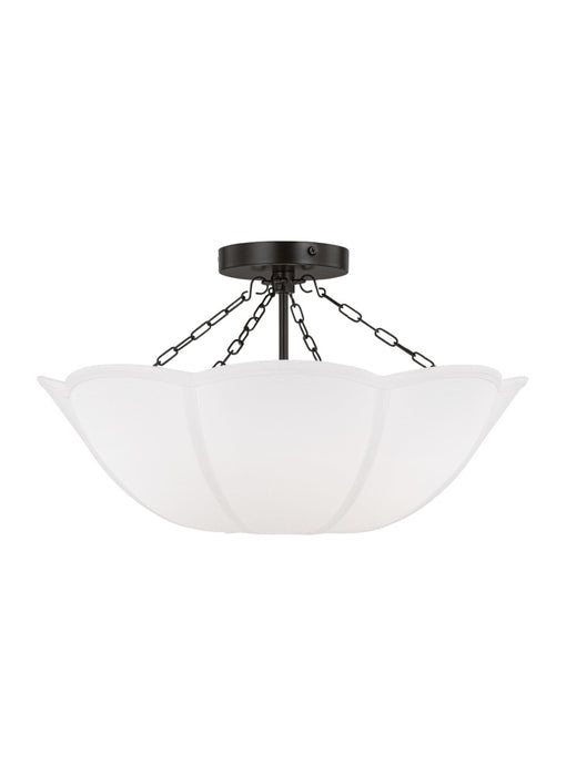 Stassi Medium Semi Flush Mount | AF1212AI