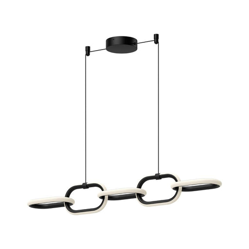 Airen 36-in Black Led Linear Pendant | LP92636-BK
