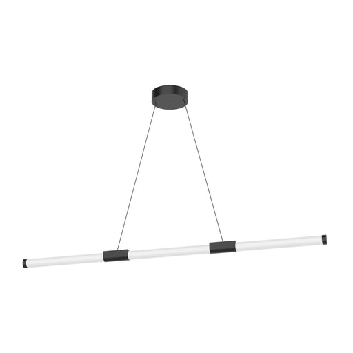 Kuzco Lighting Inc Akari 48-in Black LED Linear Pendant