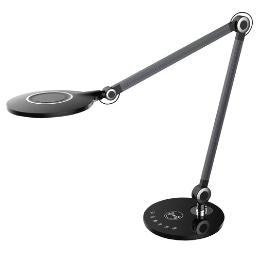 10w Desk Lamp, Bk | ALA-1910LEDT-BK