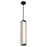 Alai 24-in Urban Bronze/ribbed Glass Led Pendant | PD374624UBCR-UNV