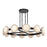 Alora Alonso 50-in Urban Bronze/Alabaster LED Chandeliers