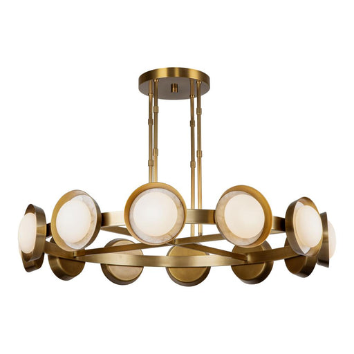 Alora Alonso 50-in Vintage Brass LED Chandeliers