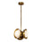 Alonso 13-in Vintage Brass Led Pendant | PD320313VB-UNV