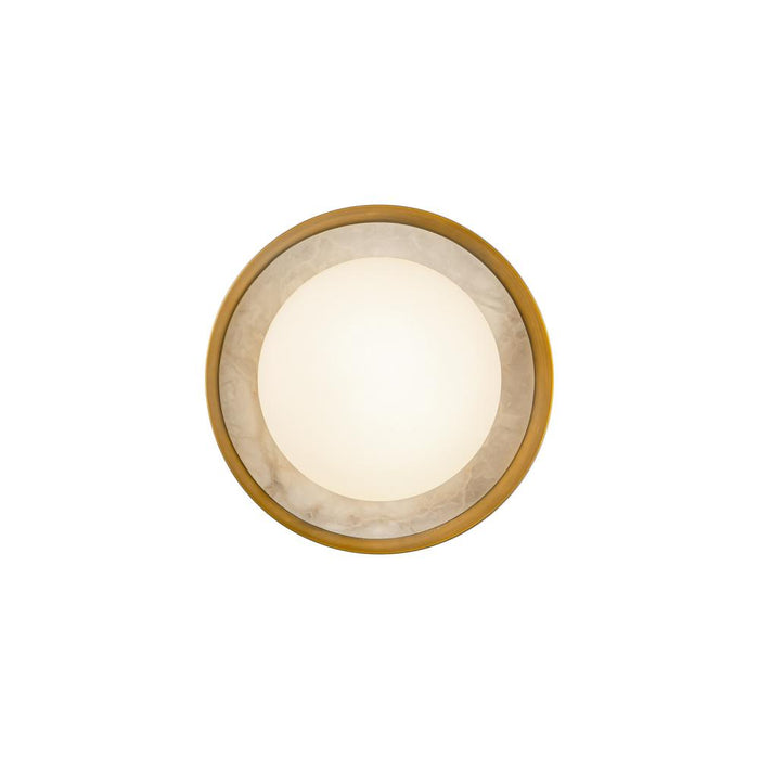 Alonso 8-in Vintage Brass Led Wall/vanity | WV320108VB