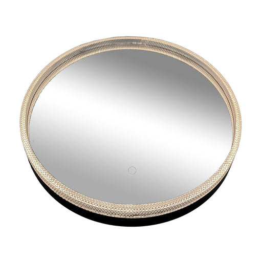 Reflections Collection Led Mirror, Matte Black | AM340
