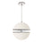 30w Pendant, Pc W/ Wh Glass | AMC-1330LEDP-PC