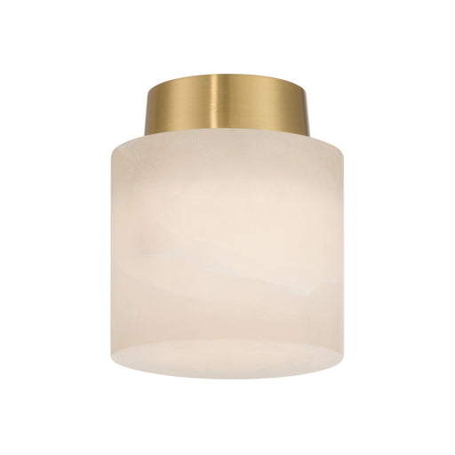 Acme 5.75'' Aged Brass Semi Flush Mount | AME-400-AG