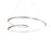 Ampersand 39-in Brushed Nickel Led Pendant | PD22339-BN-UNV-010
