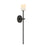 Aragon 4.5'' Led Matte Black Sconce | ARA-10261-MK-ST