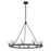 Crystorama Aragon 10 Light Matte Black Chandelier