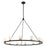 Crystorama Aragon 12 Light Matte Black Chandelier