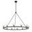 Crystorama Aragon 12 Light Matte Black Chandelier