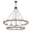 Aragon 46.75'' Led Matte Black Chandelier | ARA-10268-MK-ST