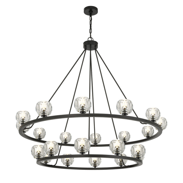 Aragon 48'' Led Matte Black Chandelier | ARA-10268-MK