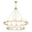 Aragon 46.75'' Led Soft Brass Chandelier | ARA-10268-SB-ST