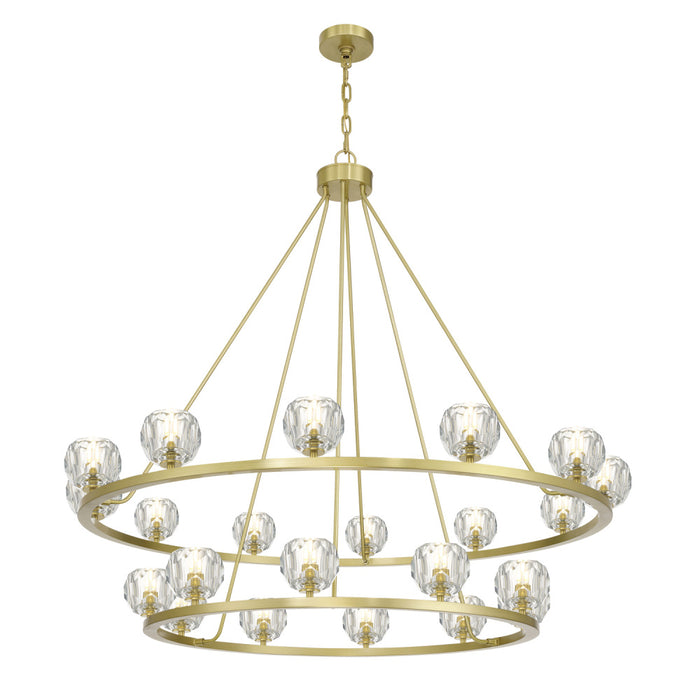 Aragon 48'' Led Soft Brass Chandelier | ARA-10268-SB