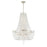 Crystorama Arcadia 9 Light Antique Silver Chandelier