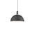 Archibald 16-in Black With Gold Detail 1 Light Pendant | 492316-BK/GD