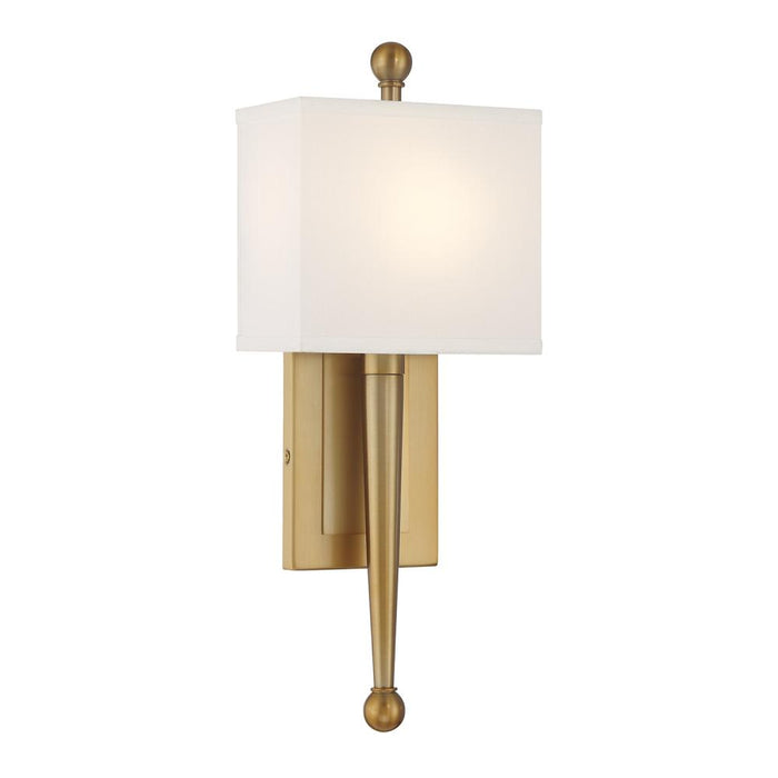 Ardson 1 Light Vibrant Gold Sconce | ARD-832-VG