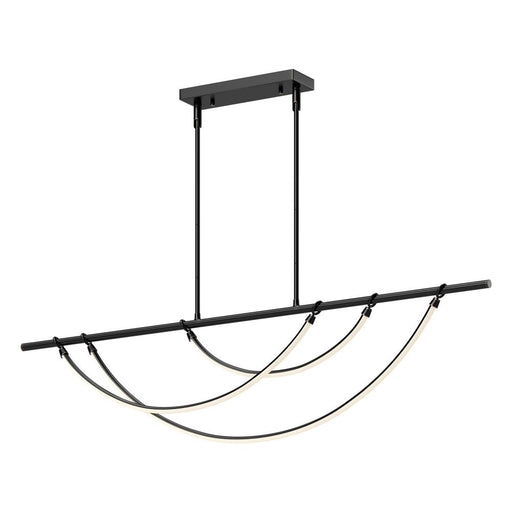 Alora Aryas 60-in Urban Bronze LED Linear Pendant