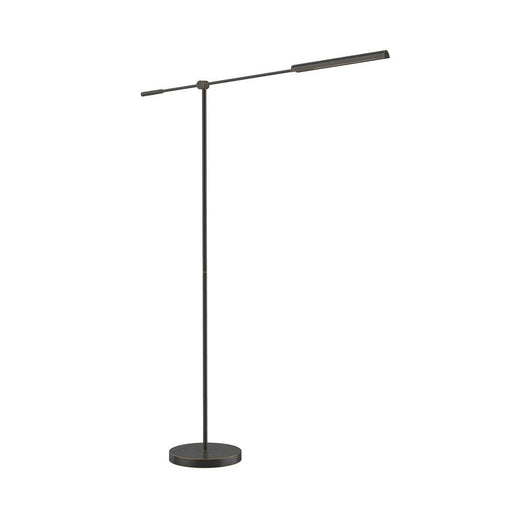 Alora Astrid 55-in Metal Shade/Urban Bronze LED Floor Lamp
