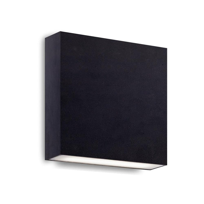 Mica 6-in Black Led All Terior Wall | AT67006-BK-UNV