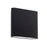 Slate 6-in Black Led All Terior Wall | AT68006-BK-UNV