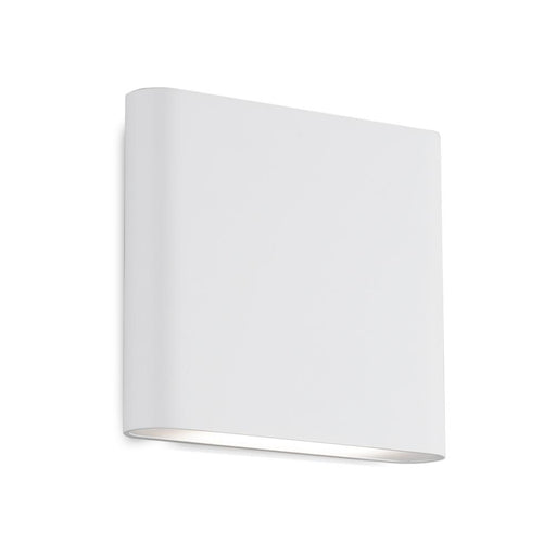 Slate 6-in White Led All Terior Wall | AT68006-WH-UNV