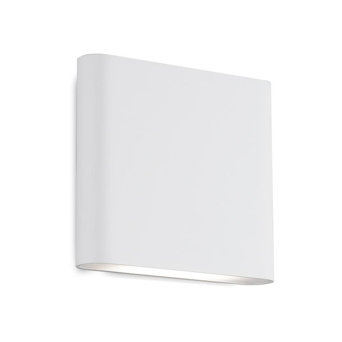 Slate 6-in White Led All Terior Wall | AT68006-WH-UNV