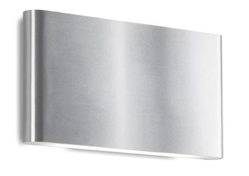Slate 10-in Brushed Nickel Led All Terior Wall | AT68010-BN-UNV