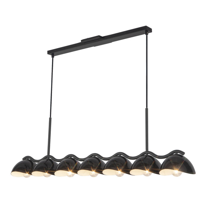 Atlas 42-in Black Linear Pendant | LP57642-BK