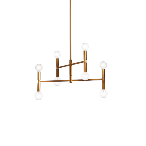 8 Light  Incandescent Chandelier, Vb | AVA-188C-VB