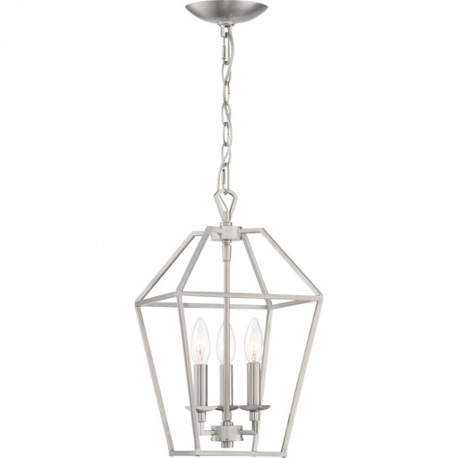Aviary 3-light Brushed Nickel Mini Pendant Light | AVY5203BN