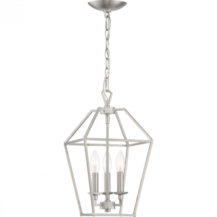 Aviary 3-light Brushed Nickel Mini Pendant Light | AVY5203BN