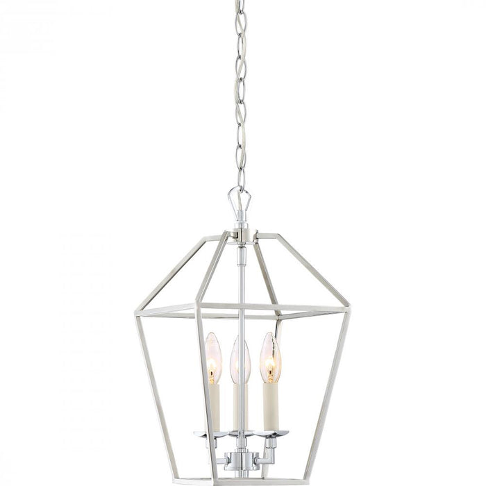 Aviary 3-light Polished Nickel Mini Pendant Light | AVY5203PK