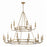 Crystorama Bailey 18 Light Aged Brass Chandelier