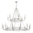 Bailey 18 Light Polished Nickel Chandelier | BAI-A2109-PN